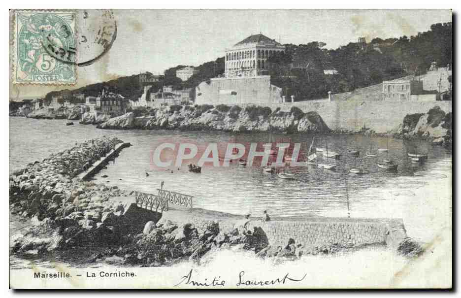 CPA Marseille La Corniche