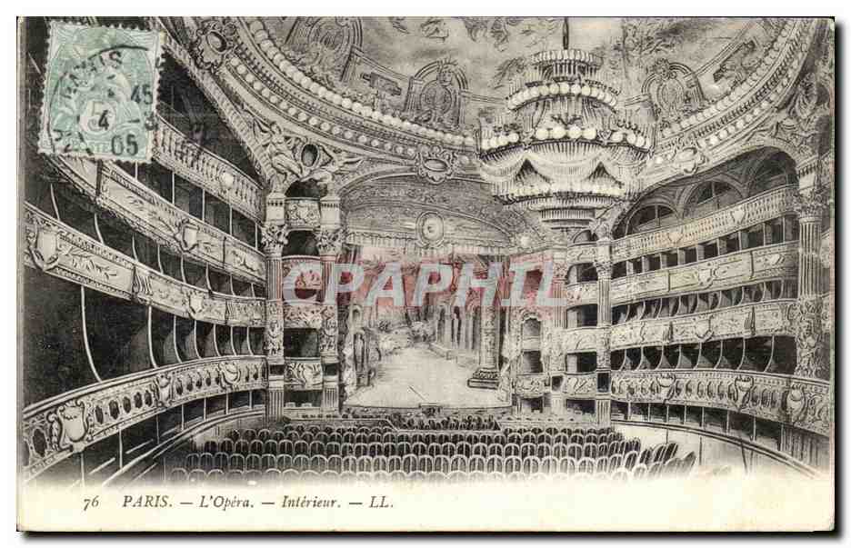 CPA Paris L'Opera Interieur