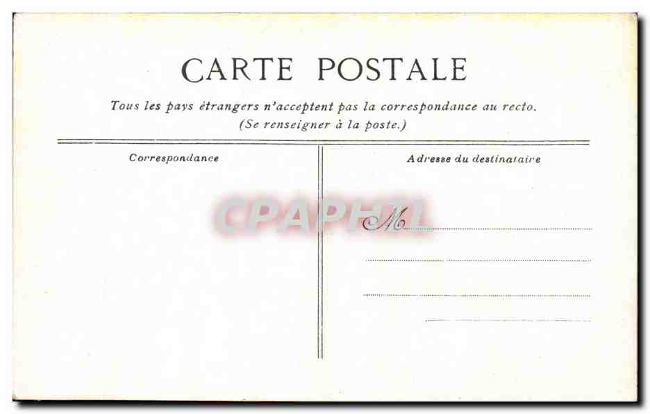 CPA Lourdes La Grotte Miraculeuse — Verso