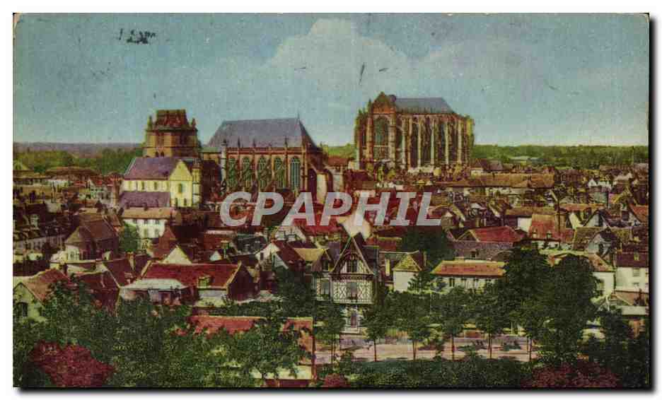 CPA Beauvais Vue Generale