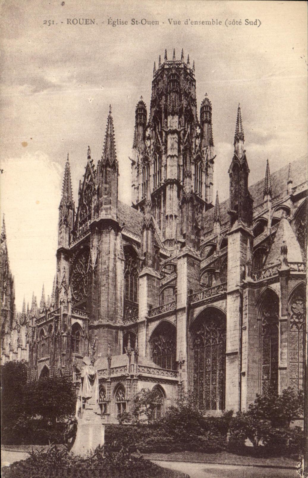 CPA Rouen Eglise St Onen Vue d'ensemble