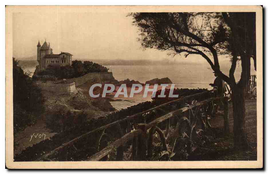CPA Cote Basque Biarritz La Villa Belza