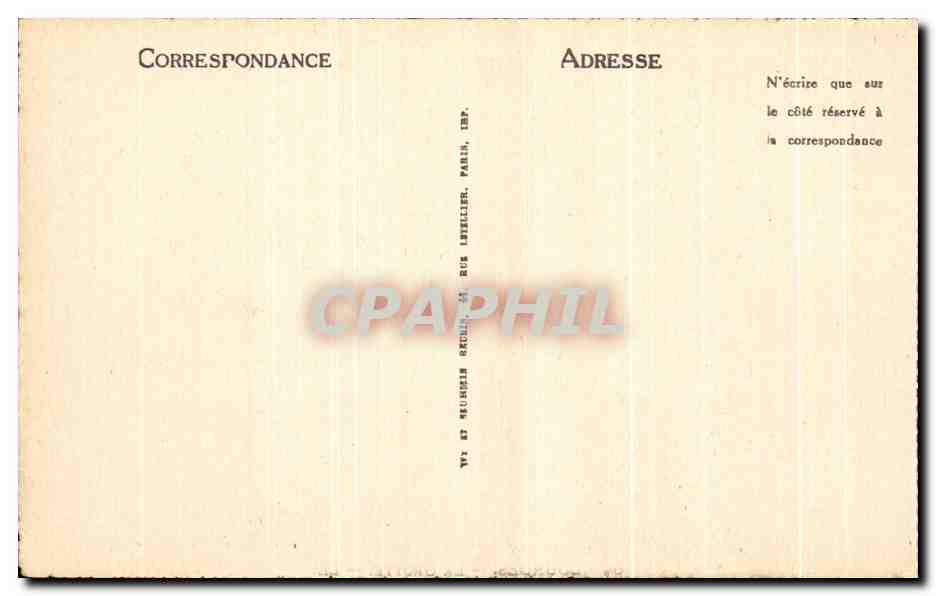 CPA Lourdes La Vierge Couronnee — Verso