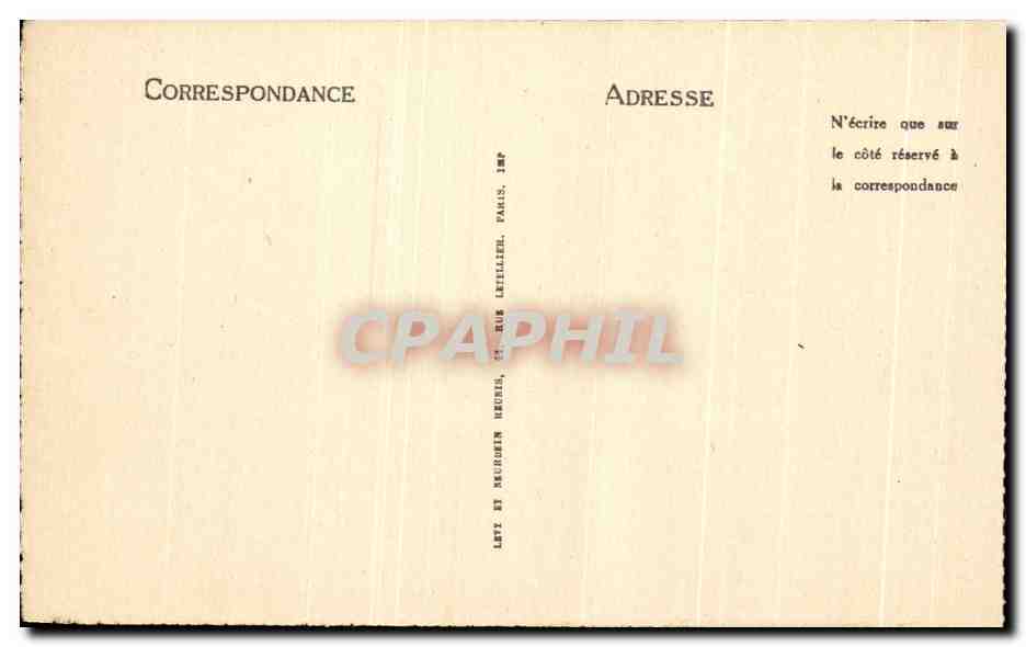 CPA Lourdes Bernadette et ses moutons Chien  — Verso