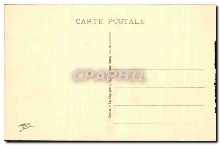 CPA Rouen Pont Corneille — Verso