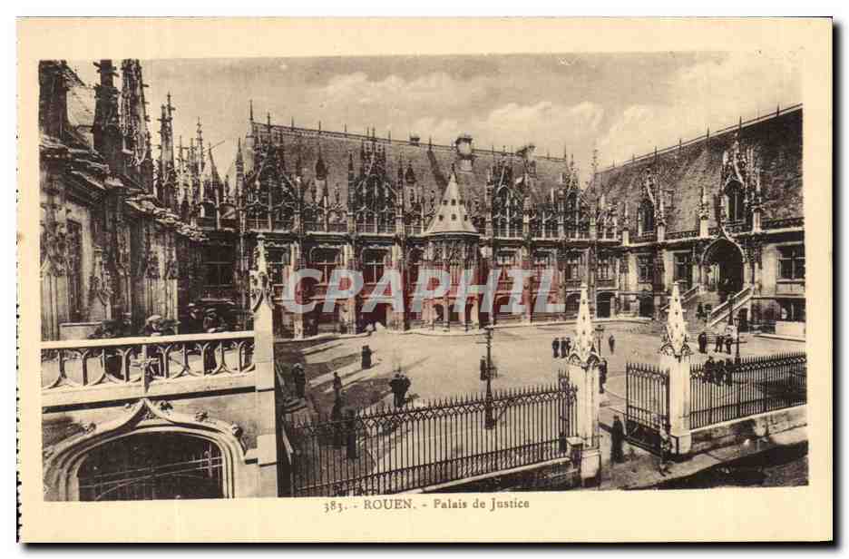 CPA Rouen Palais de Justice 