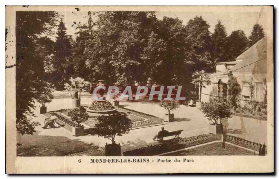 CPA Mondorf Les Bains Partie du Parc