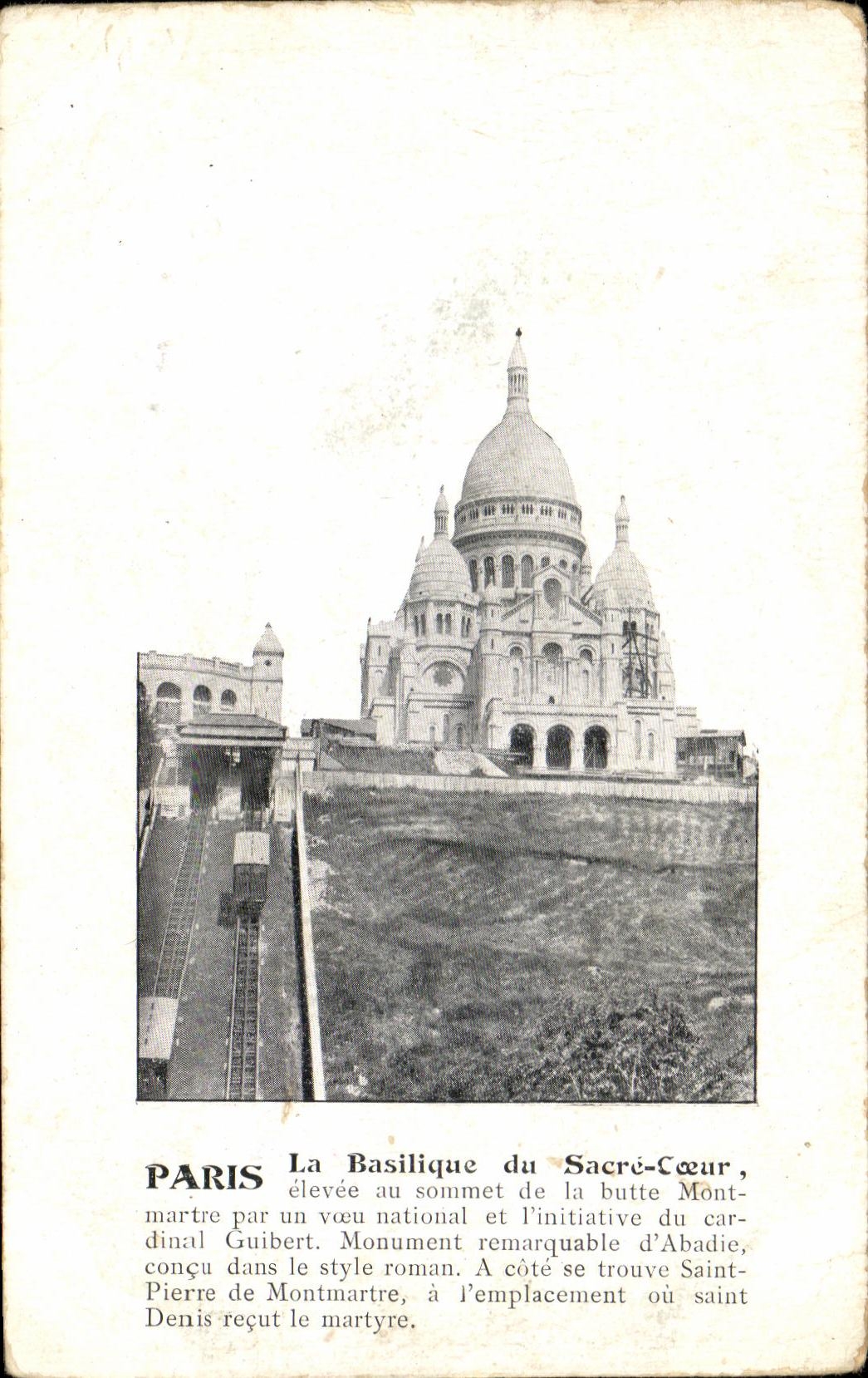 CPA Paris Sacre Coeur Montmartre 