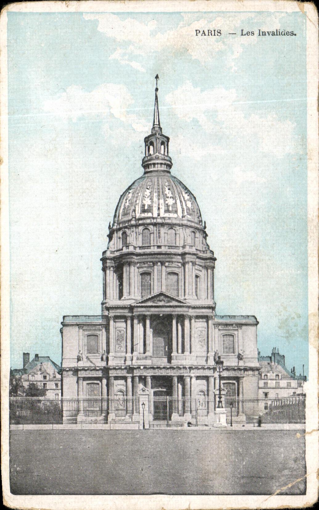 CPA Paris Les lnvalides