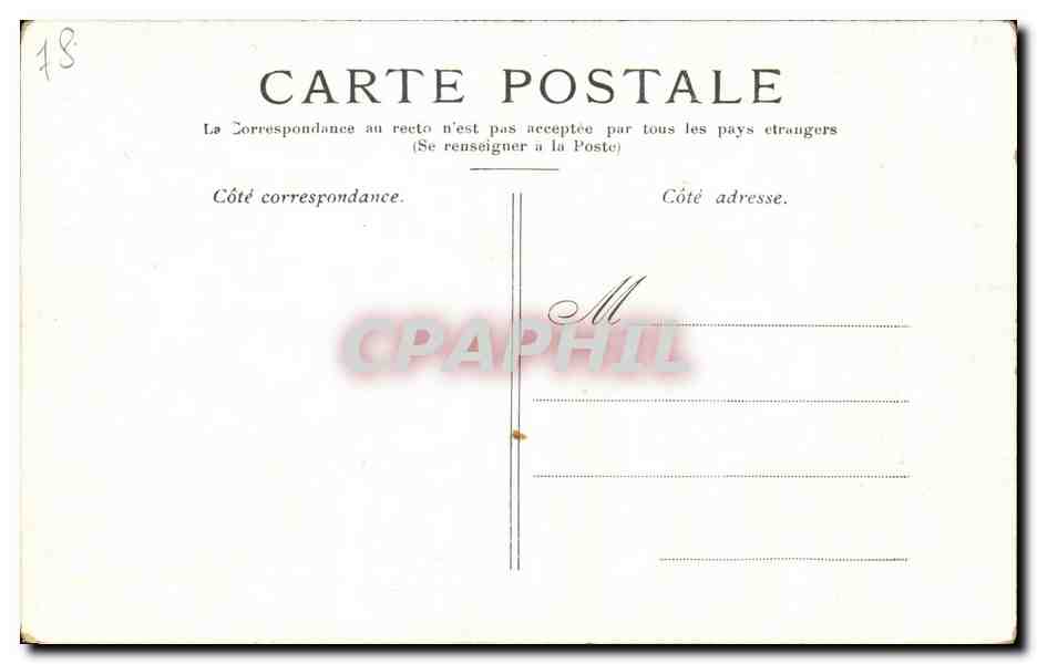 CPA Versailles Petit Trianon La Laiterie Chocolat Guerin Boutron Paris  — Verso