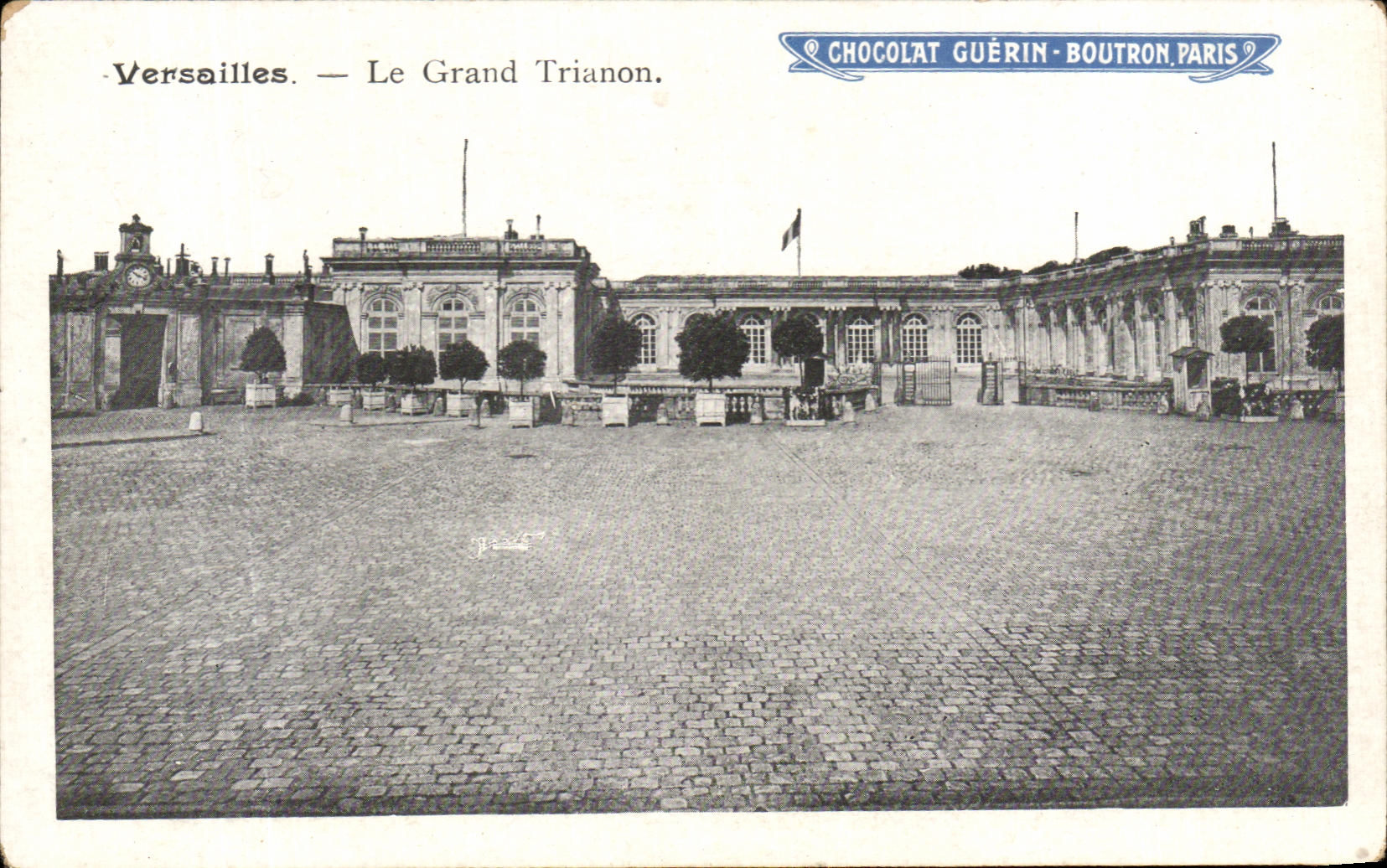 CPA Versailles Le Grand Trianon Chocolat Guerin Boutron Paris 