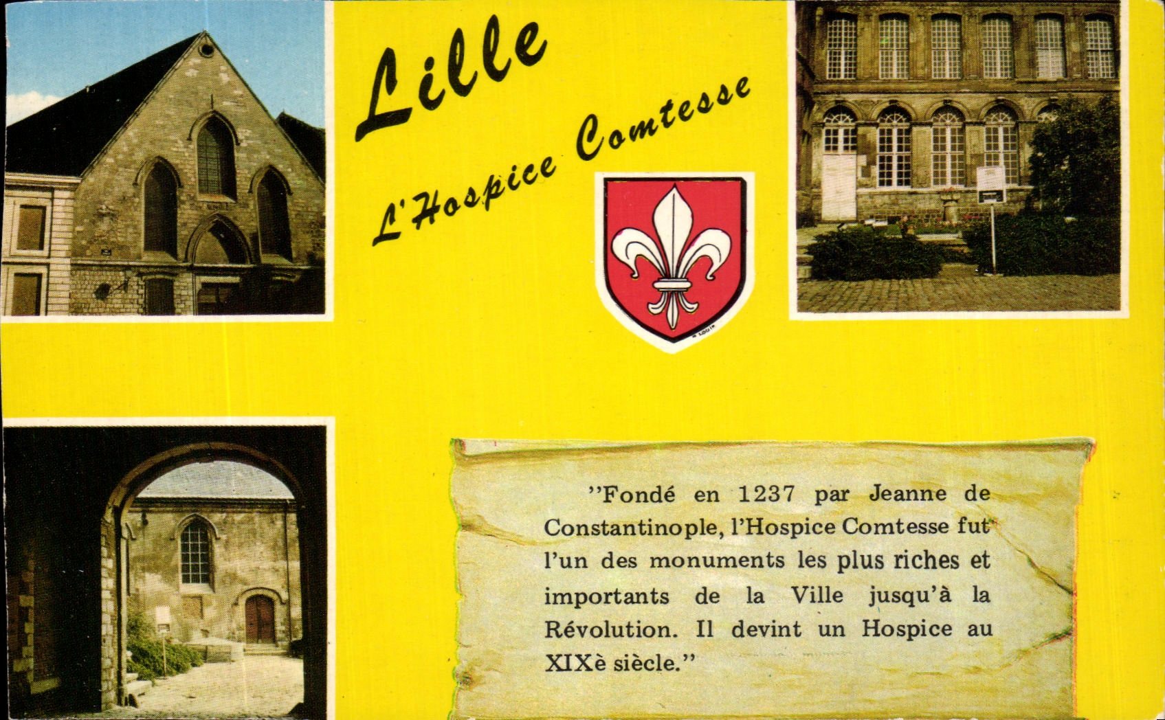CPSM Lille L'Hospice Comtesse