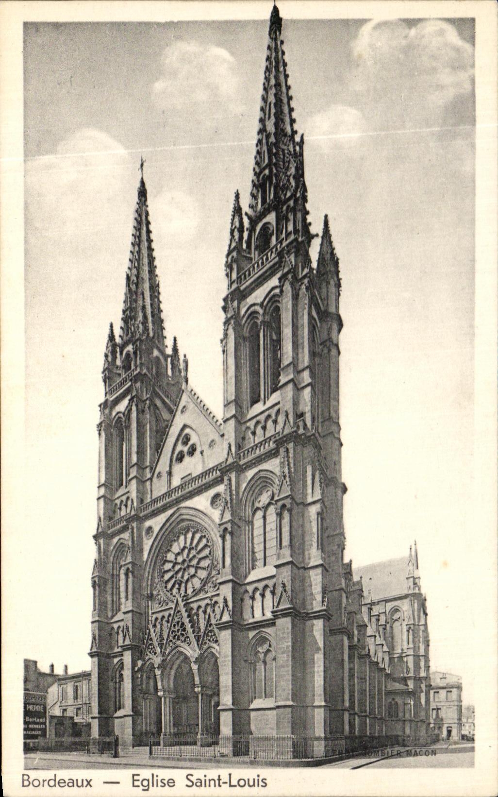 Bordeaux — Église Saint-Louis — Berland & Mercier, n° 123