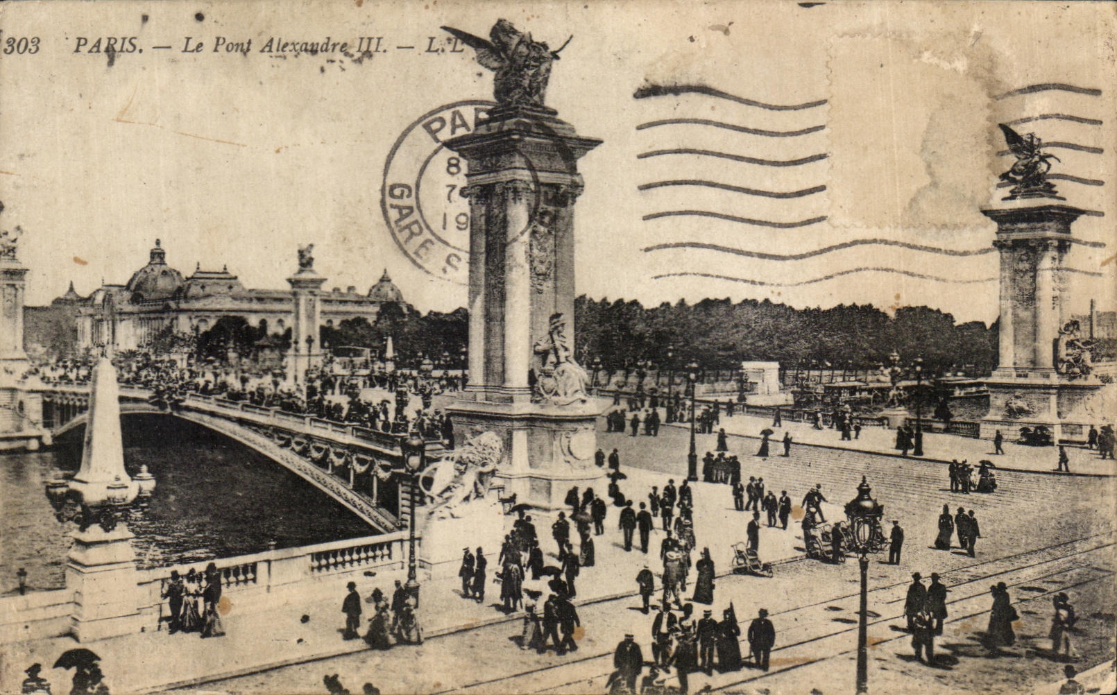 CPA Paris Le Pont Alexandre III
