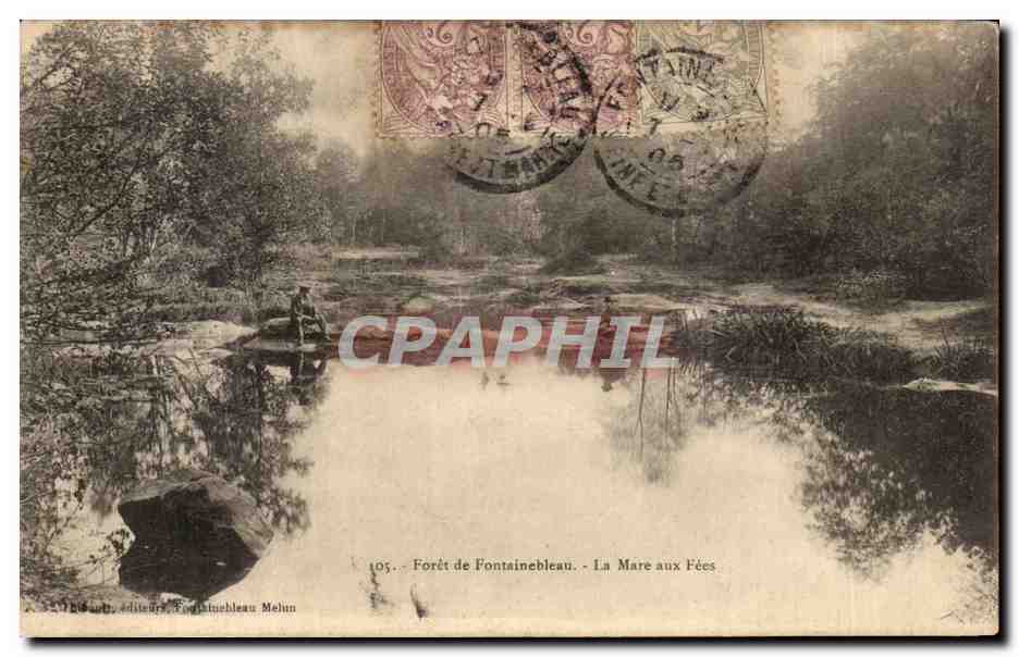 Forêt de Fontainebleau - La Mare aux Fées — Verlag Fontainebleau Melun, n° 105