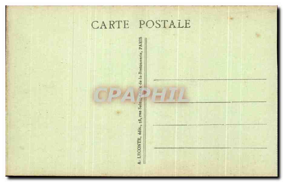 Versailles - Le Château - Le Parc - Le Bassin de Latone et les Grandes Eaux - A. L. — Verso