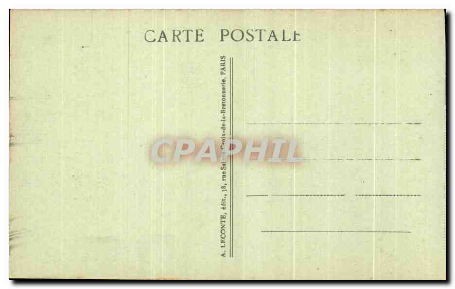 CPA Palais De Versailles La Galerie DEs Balailles — Verso