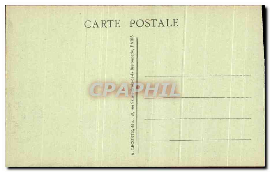 CPA Versailles Hameau De Marie Antoinette  — Verso