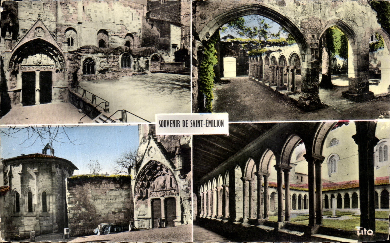 Saint-Émilion — Ruines de l'église et du cloître — Tito
