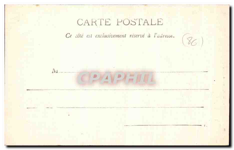 Poitiers (Vienne) - Chevet du Palais de Justice et Tour Maubergeon — J. Rolinthon, phot. Poitiers - 50 — Verso
