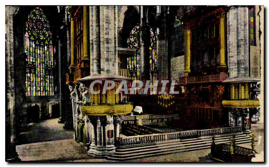 CPA Milano Il Duomo Caro