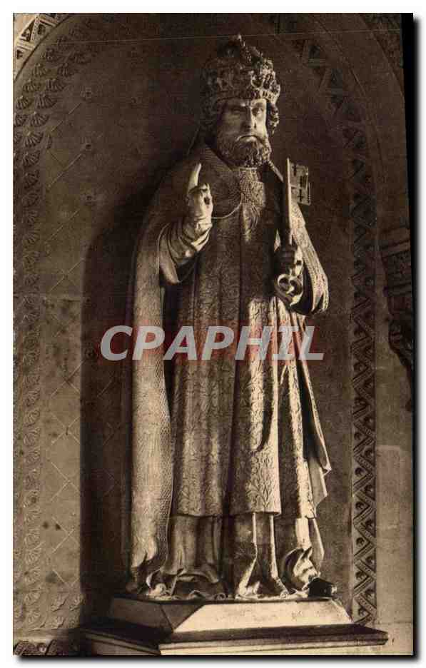 CPA Eglise Ebbatiale De Solesmes Saint Pierre