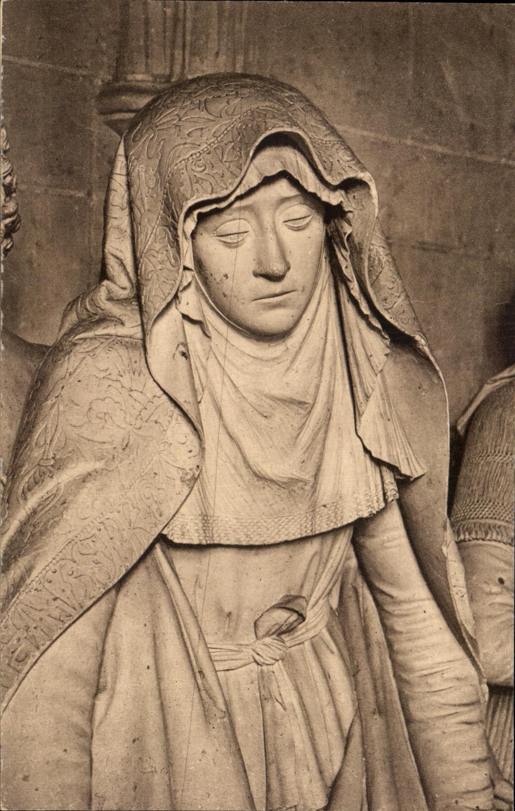 CPA Les Saints De Solesmes Mater Dolorosa