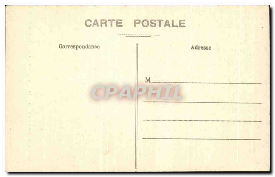 CPA Eglise Saint Etienne De Gannat La Nativitr Retaole Bois D'Andre Mercier — Rückseite