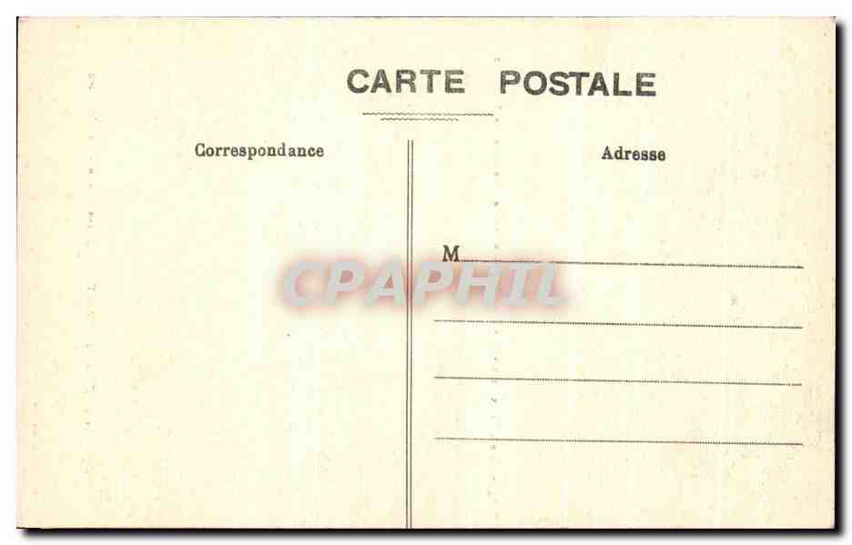 CPA Eglise Sainte Croix De Gannat Chapiteau Roman Bas Cote Nord — Rückseite