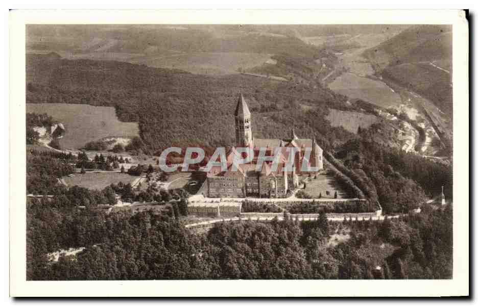 CPA L'Abbaye De Clervaux Vue Prise En Avion Luxembourg