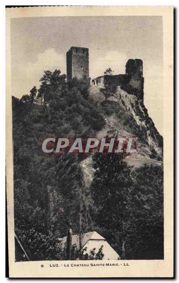 CPA Luz Le Chateau Sainte Marie