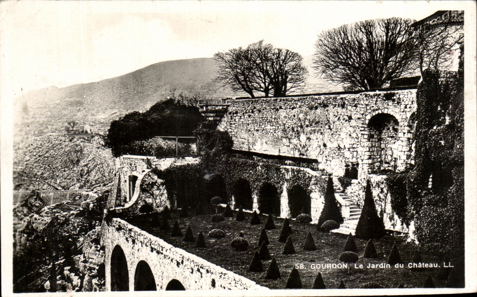 Gourdon — Le Jardin du Château — LL, n°58