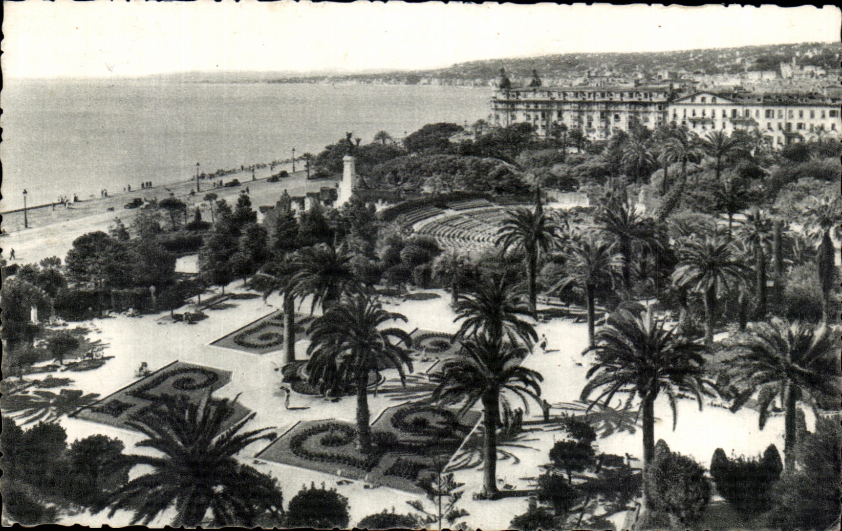 CPA Nice Les Jardins Albert 1er le Theatre de Verdure