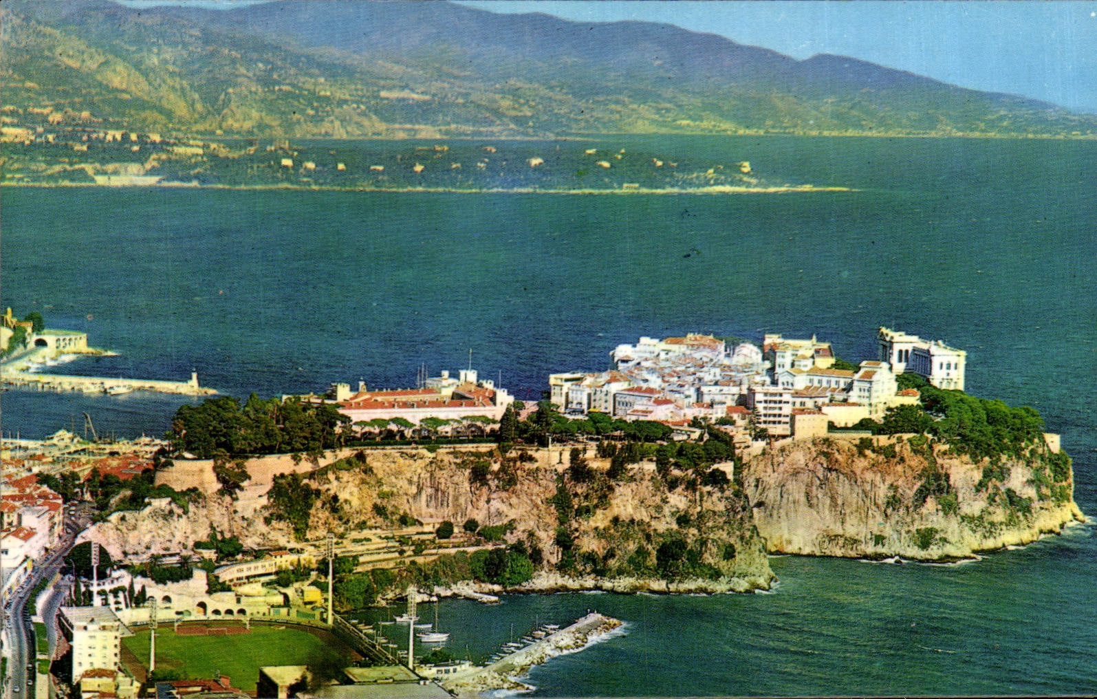 Le Stade Louis II - Le Rocher et l'Italie — Éditions Moritier, n°48