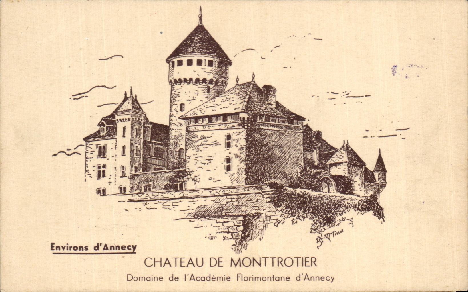 Environs d'Annecy — Château de Monttrotier — Domaine de l'Académie Florimontane d'Annecy