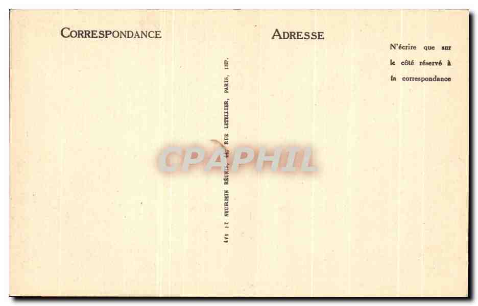 CPA Paris L'Eglise St Germain l'Auxerrois Porche Exterieur — Verso