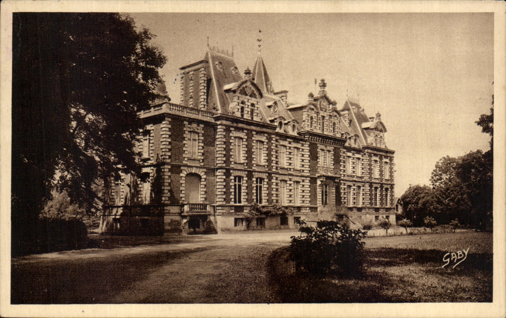CPA Alencon Chateau d'Ache