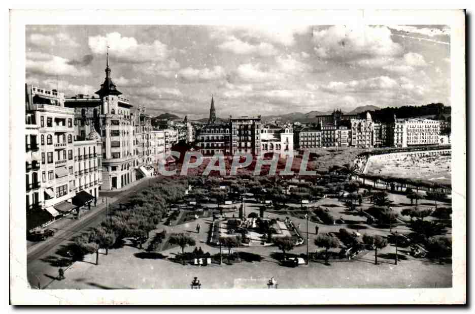 San Sebastián — Jardines de Alderdi-Eder — V.A. Pradera