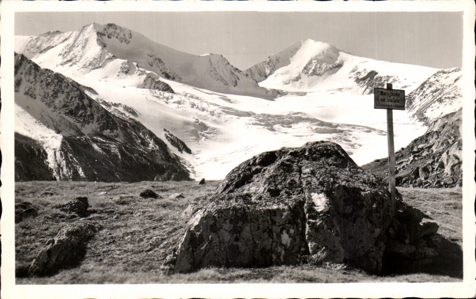 CPA Am Marzelkamm Schonste Anstiegsroute Similaun Otztal Tirol