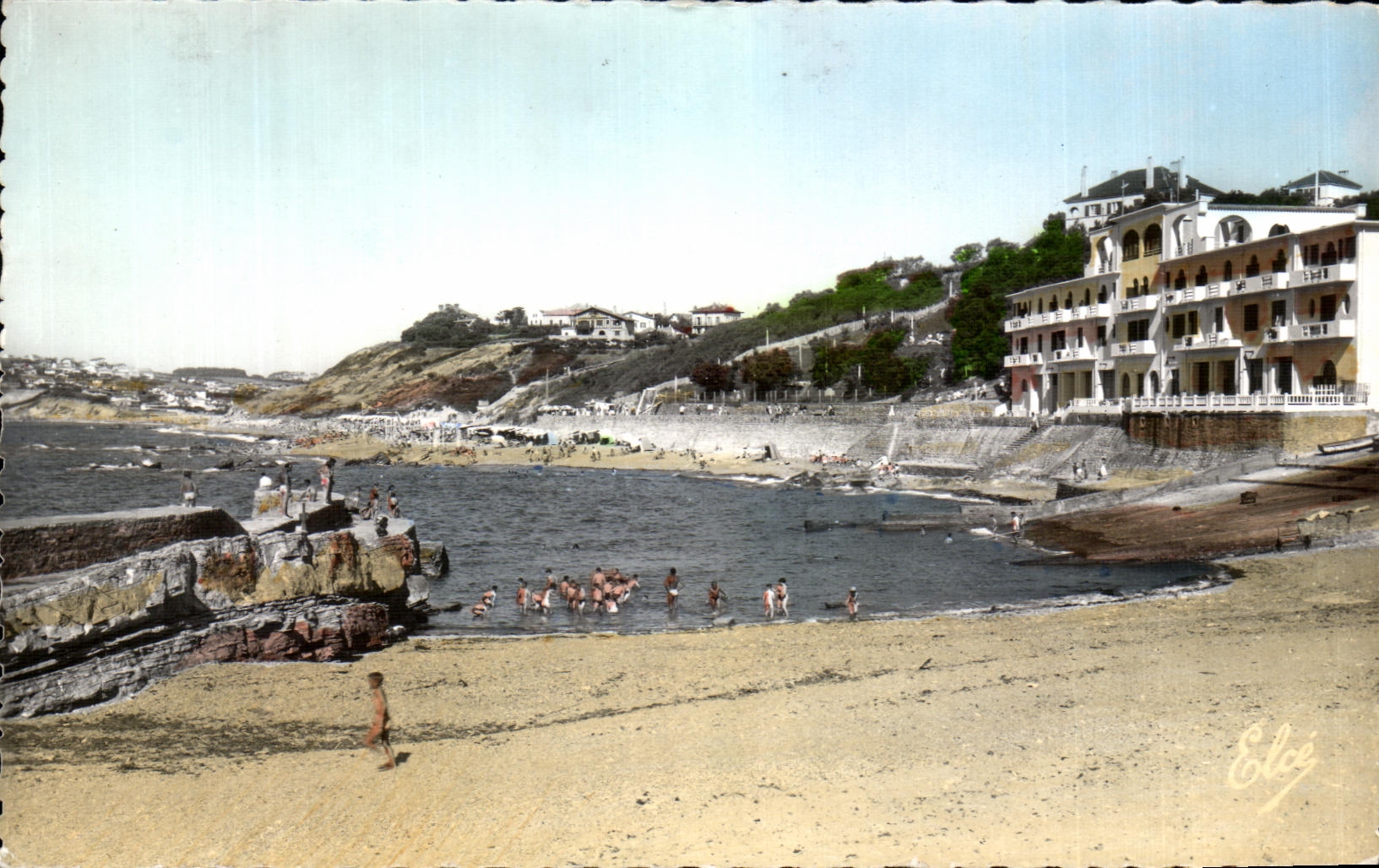 CPA Guethary Le Port Et La Casino