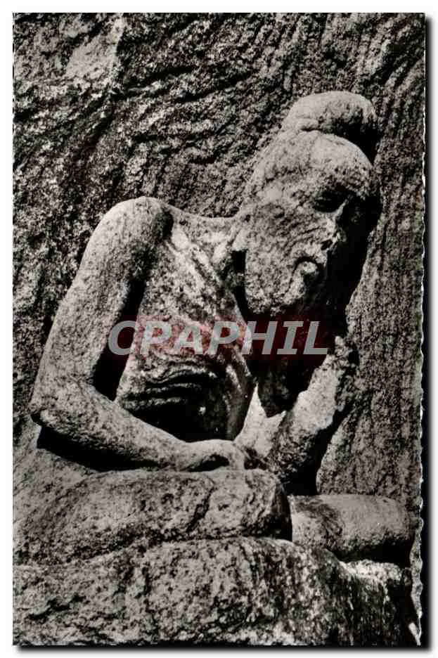 Ascète de la Descente des Maux à Mahabalipuram — Vie s. — Éditeur non visible