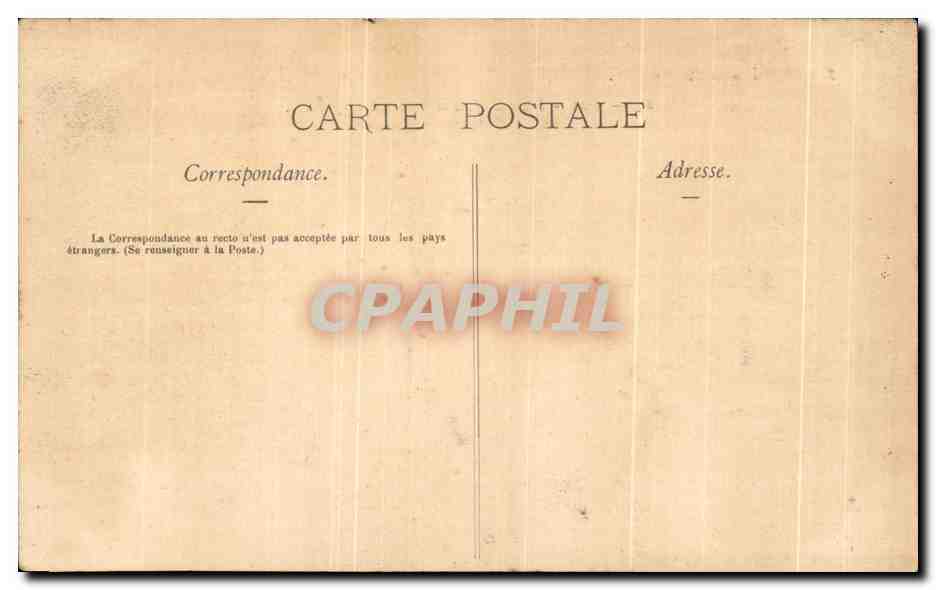 CPA Les Pyrenees Illustrees Pau Place Royale et Chaine des Pyrenees — Verso