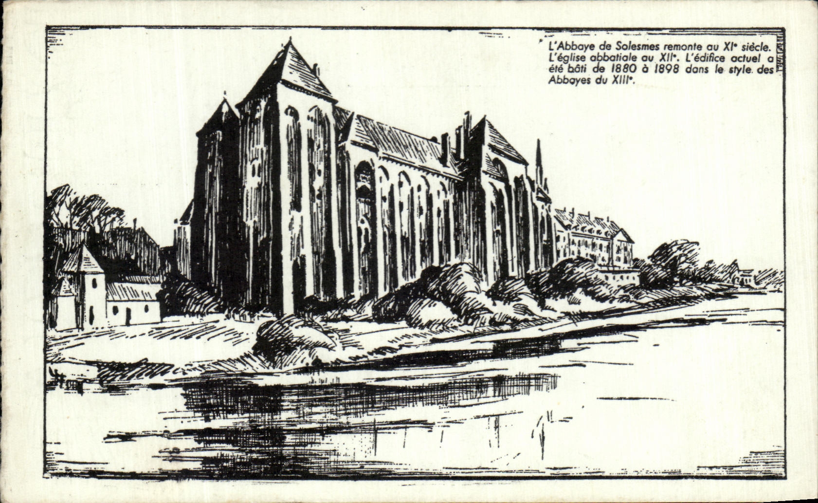 CPA L'Abbaye de Solesmes 