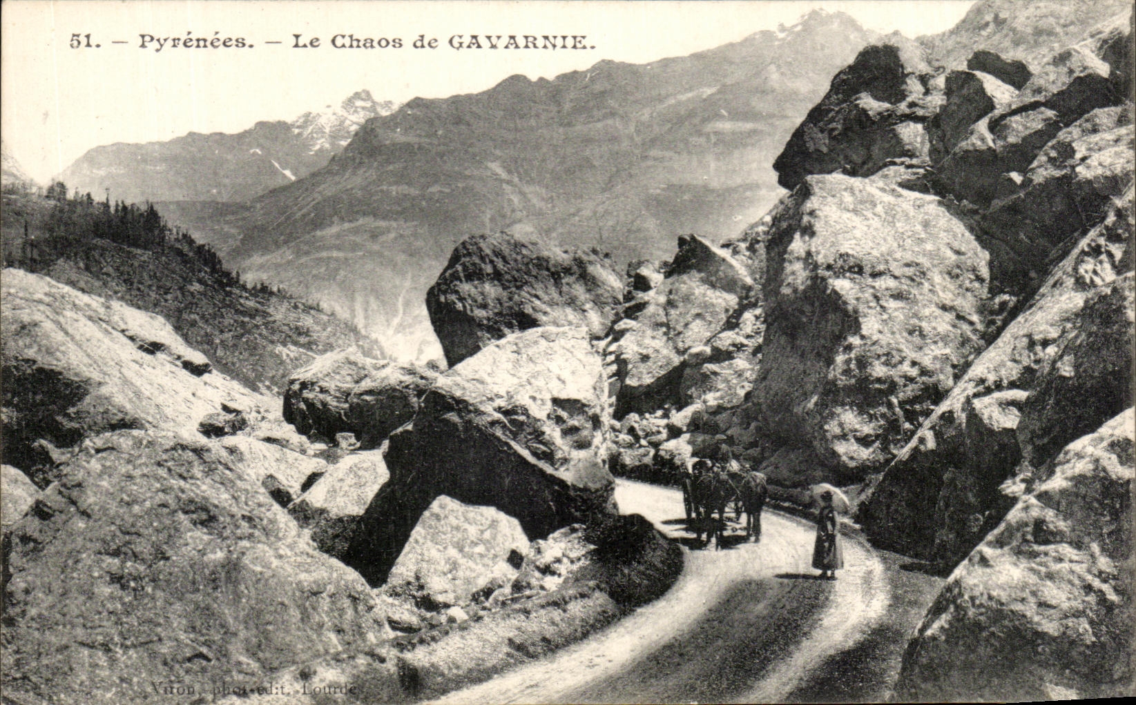 CPA Pyrenees Le Chaos de Gavarnie