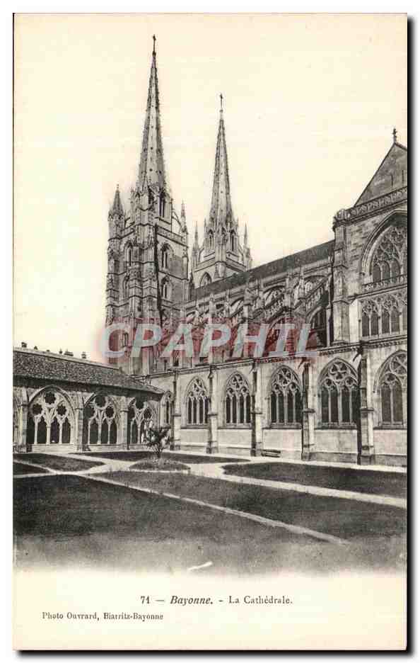 CPA Bayonne La Cathedrale