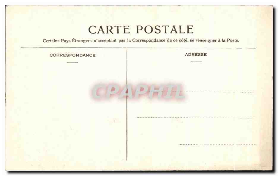 CPA Bayonne La Cathedrale — Verso