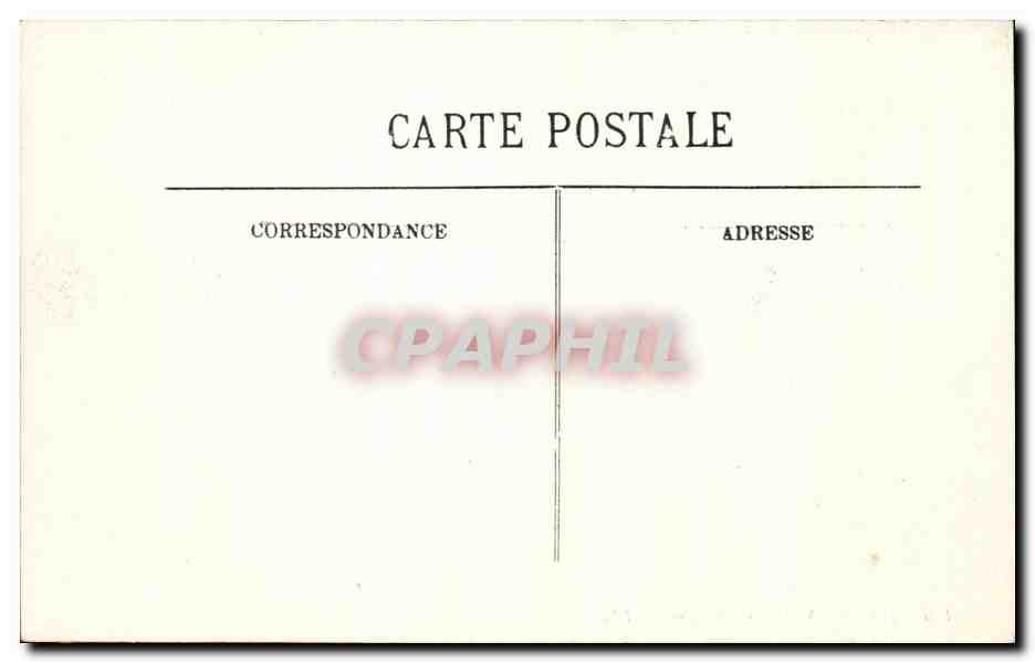 CPA Lourdes La Basilique — Verso