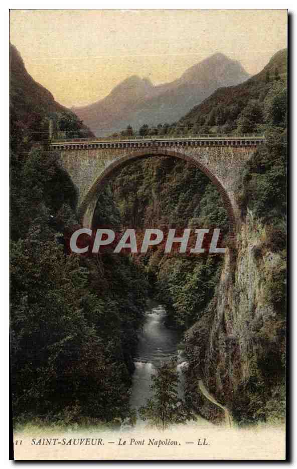 CPA Saint Sauveur Le Pont Napoleon