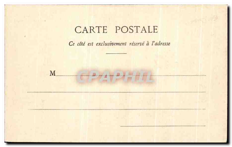 CPA Nice Les Jardins Et Casino Municipal — Rückseite