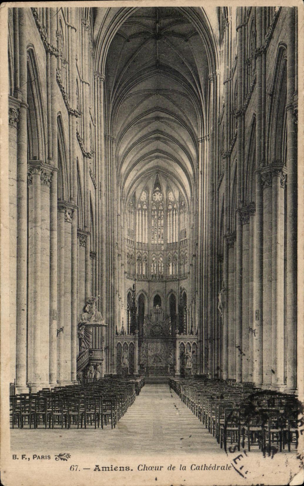 CPA Paris Amiens Choeur de la Cathedrale